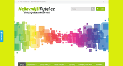 Desktop Screenshot of nejlevnejsipytel.cz
